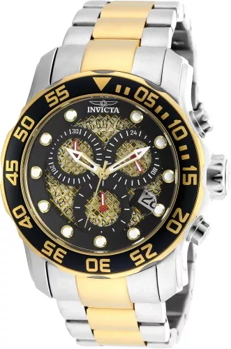 Invicta Men's Pro Diver Black Dial Watch - 19839