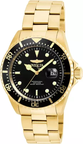 Invicta Men's Pro Diver Black Dial Watch - 22062