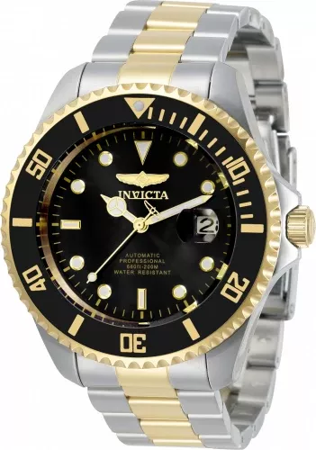 Invicta Men's Pro Diver Black Dial Watch - 34041