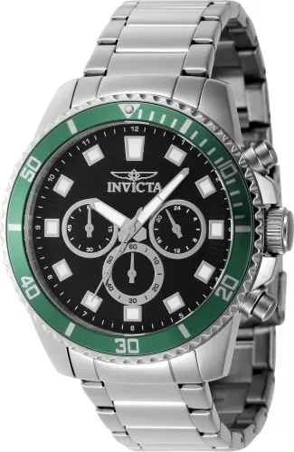 Invicta Men's Pro Diver Black Dial Watch - 46051