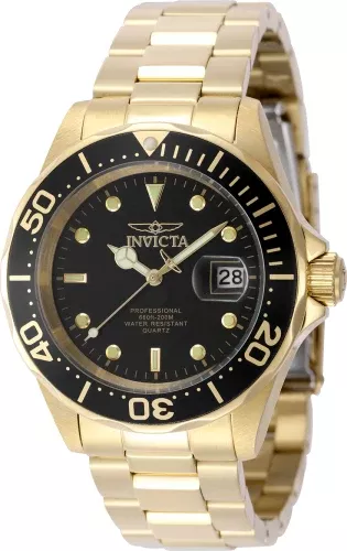 Invicta Men's Pro Diver Black Dial Watch - 9311