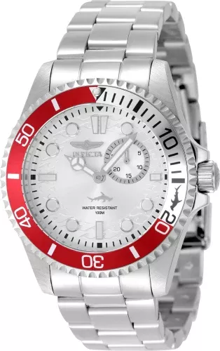 Invicta Men's Pro Diver Silver Dial Watch - 49275