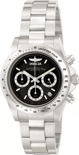 Invicta Men's Speedway Black Dial Watch - 9223