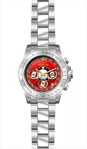 Invicta Men's Speedway Red Dial Watch - 50494