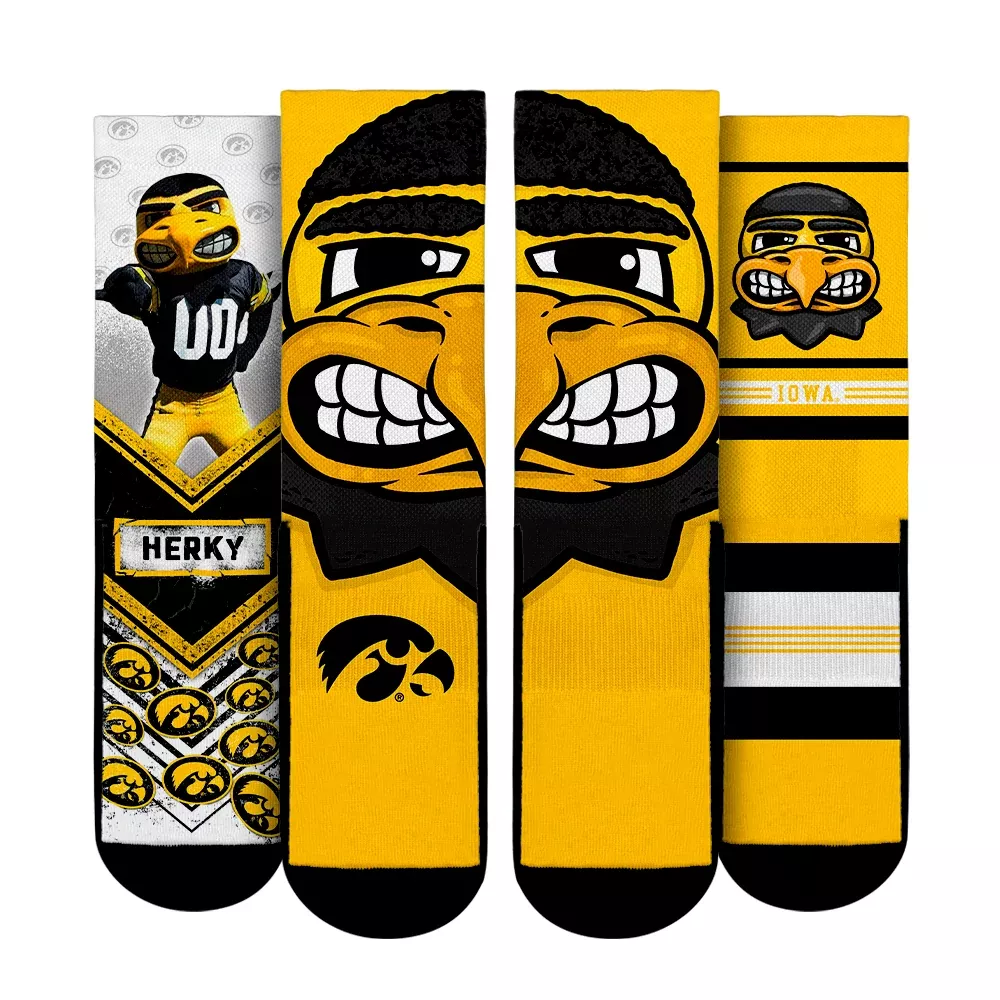 Iowa Hawkeyes - Mascot 3-Pack