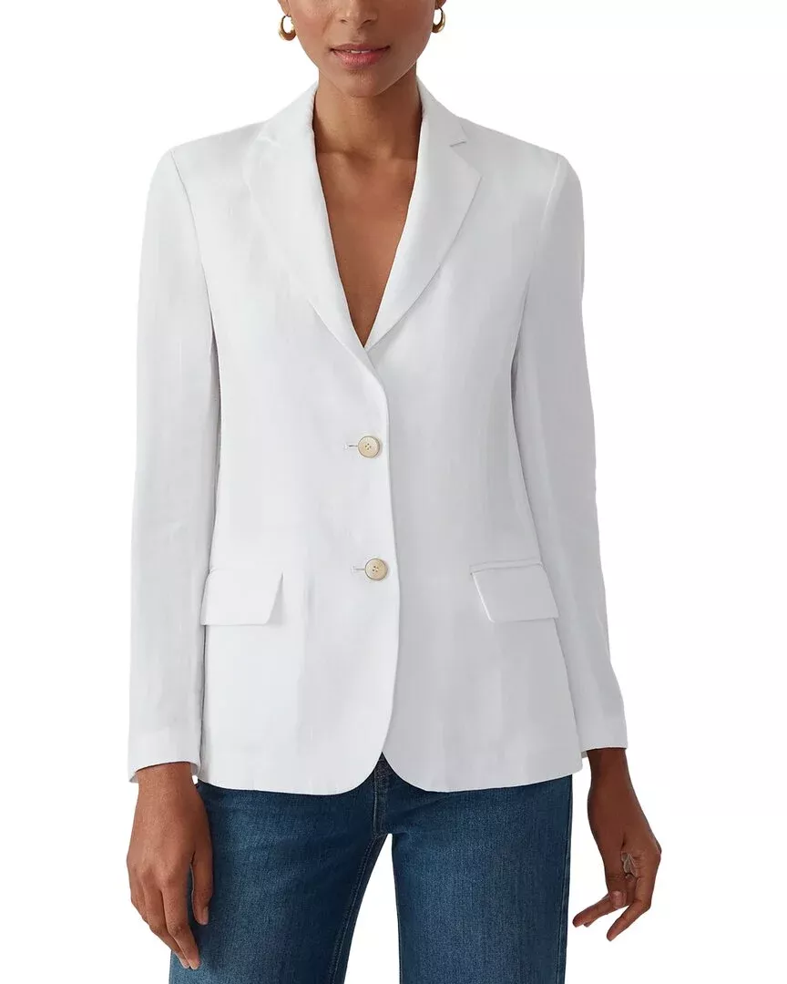 J.Mclaughlin Brandon Linen-Blend Jacket