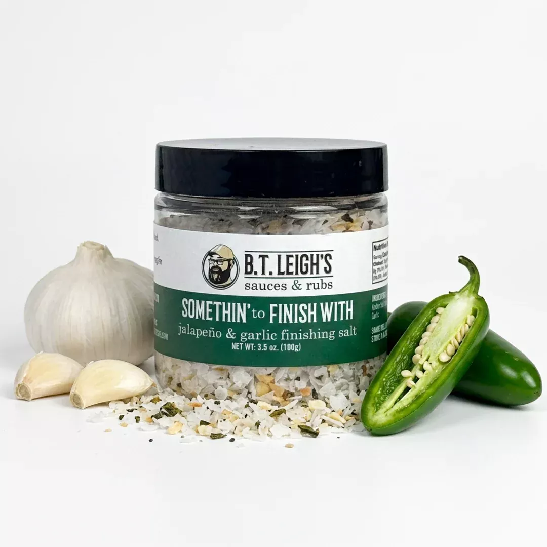 Jalapeno & Garlic Finishing Salt