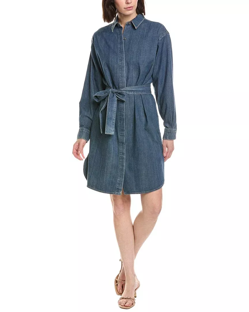 James Perse Denim Shirtdress