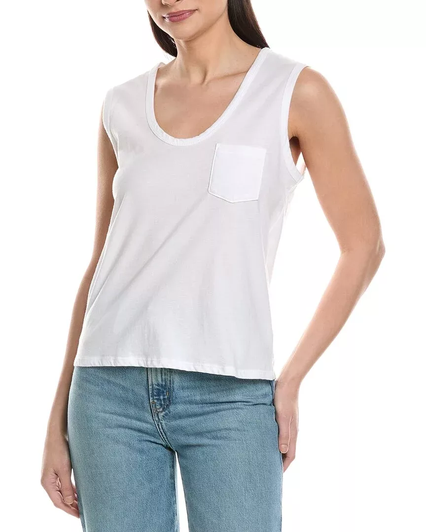 James Perse Set Of 2 Pocket Tank