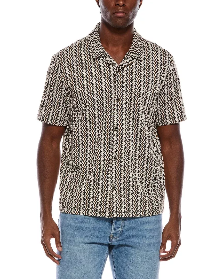 Jason Wu Jacquard Camp Collar Shirt