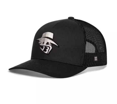 JBR Silver Logo Trucker Hat|Bandit Snapback
