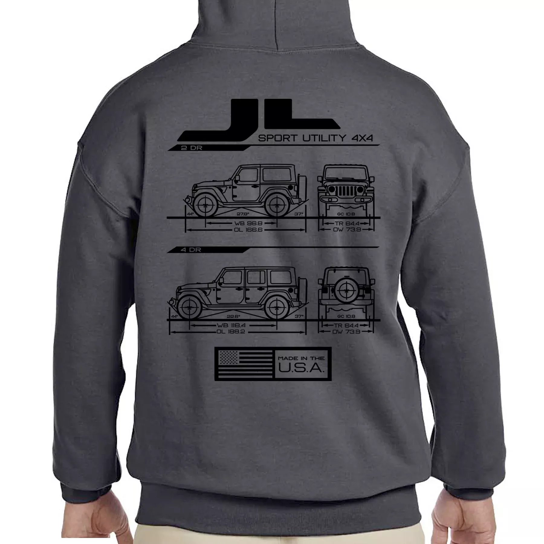 JL Blueprint Pullover Hoodie