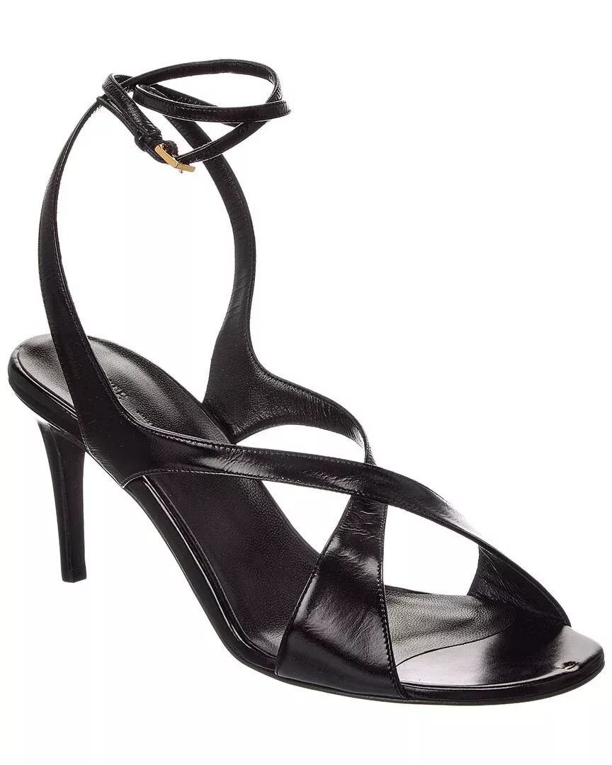 Khaite Liria Leather Sandal