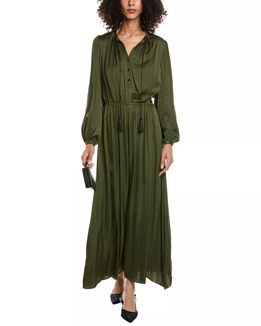 The Kooples Satin Maxi Dress