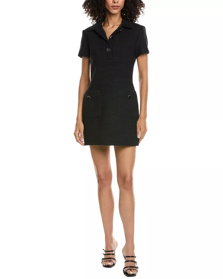 A.L.C. Marcie Wool-Blend Mini Dress