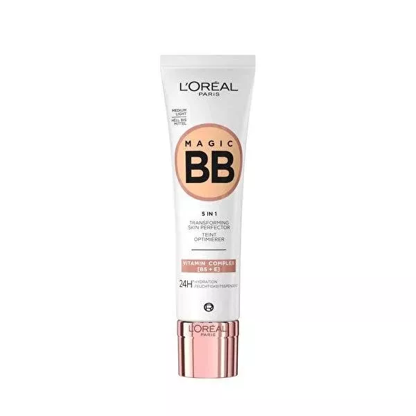 L'Oréal Paris Magic BB Cream Medium Light 03 - Multi-functional Makeup for Natural Finish