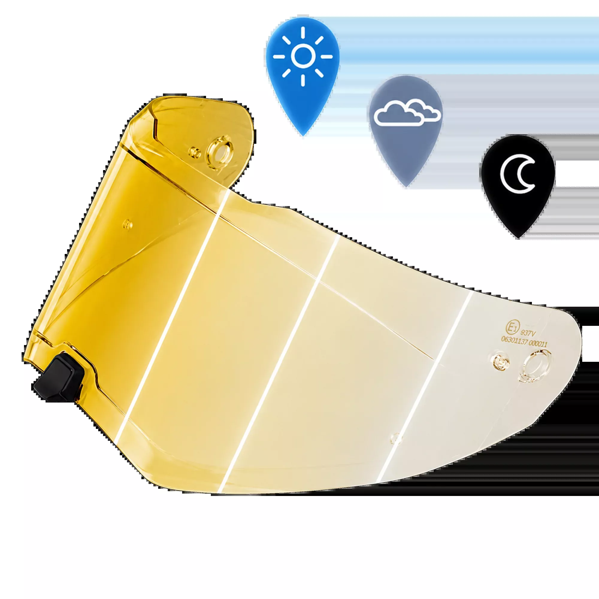 Legacy Shield Outer- Photochromic Gold