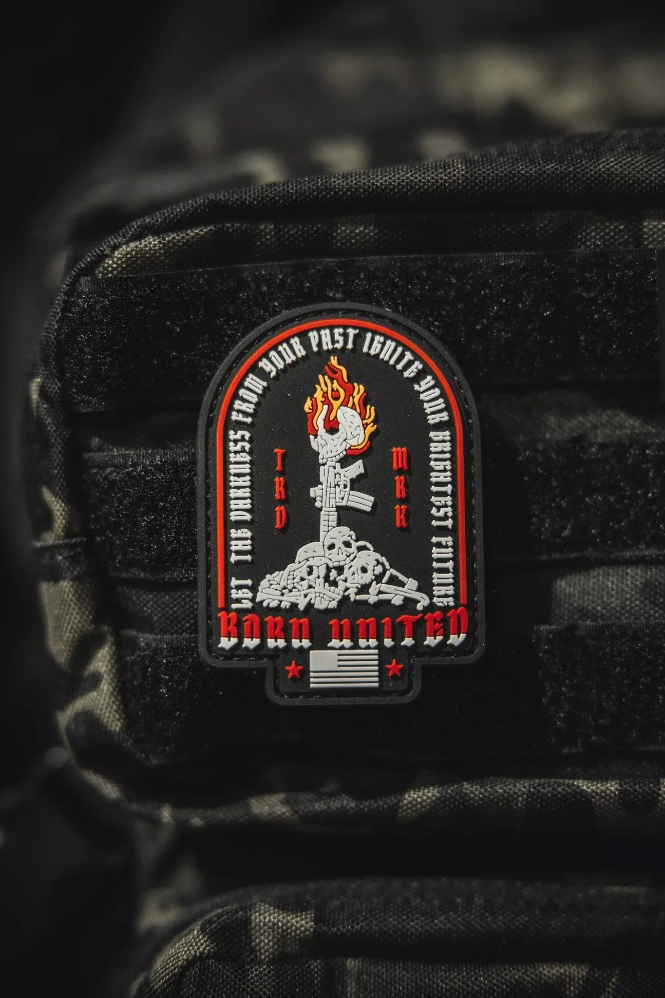 Let The Darkness PVC Patch