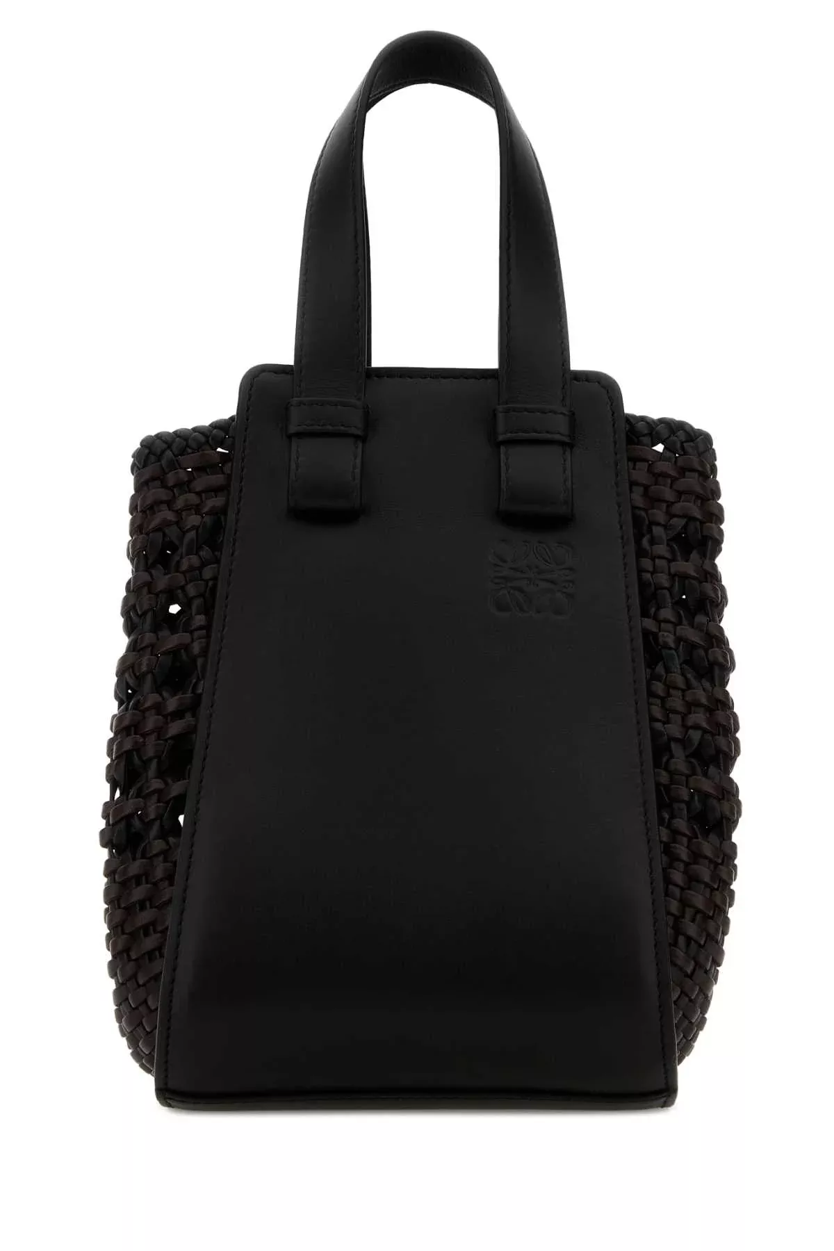 Loewe Women Two-Tone Leather Hammock Handbag