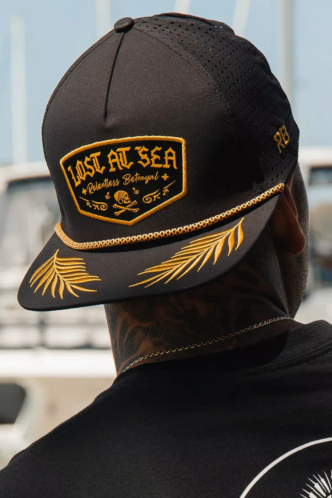 Lost At Sea BLACKOUT Snapback
