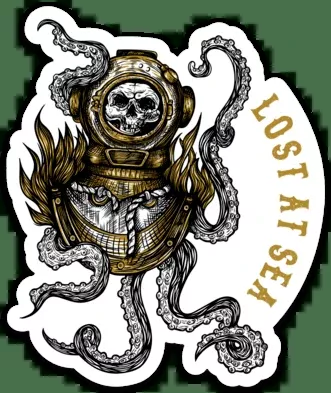 Lost At Sea Decal