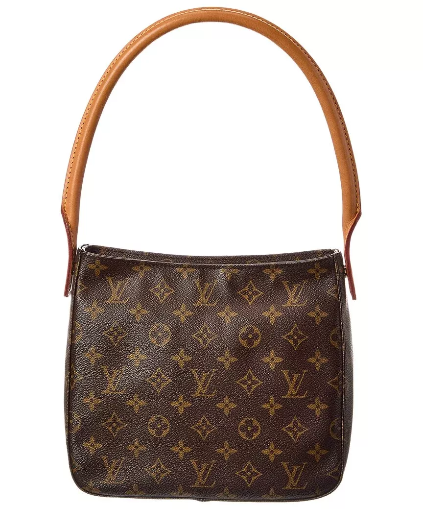 Louis Vuitton Brown Monogram Canvas Looping Mm (Authentic Pre-Loved)