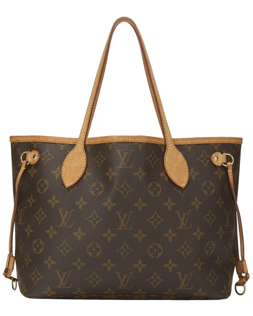 Louis Vuitton Brown Monogram Canvas Neverfull Pm (Authentic Pre-Loved)
