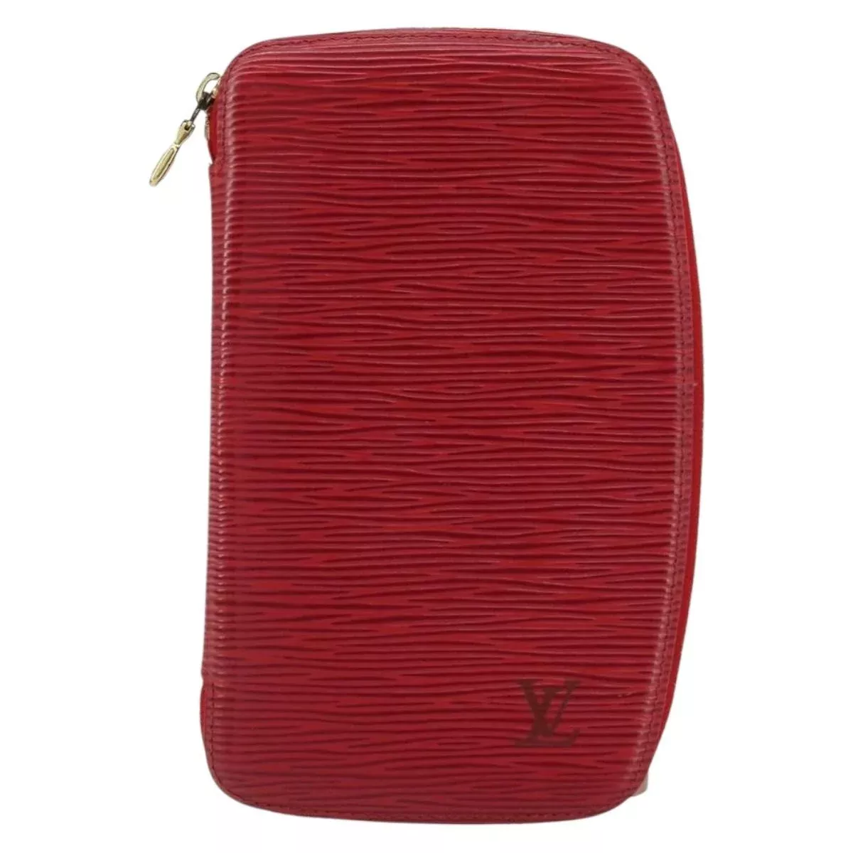 Louis Vuitton Geode Organizer Wallet Epi Leather Red Leather Wallets Accessory (Authentic Pre-Loved)