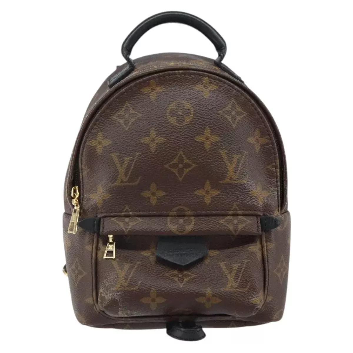 Louis Vuitton Palm Springs Backpack Monogram Canvas Brown Canvas Backpack Bag (Authentic Pre-Loved)