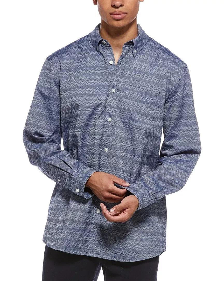 M Missoni Chevron Pattern Shirt