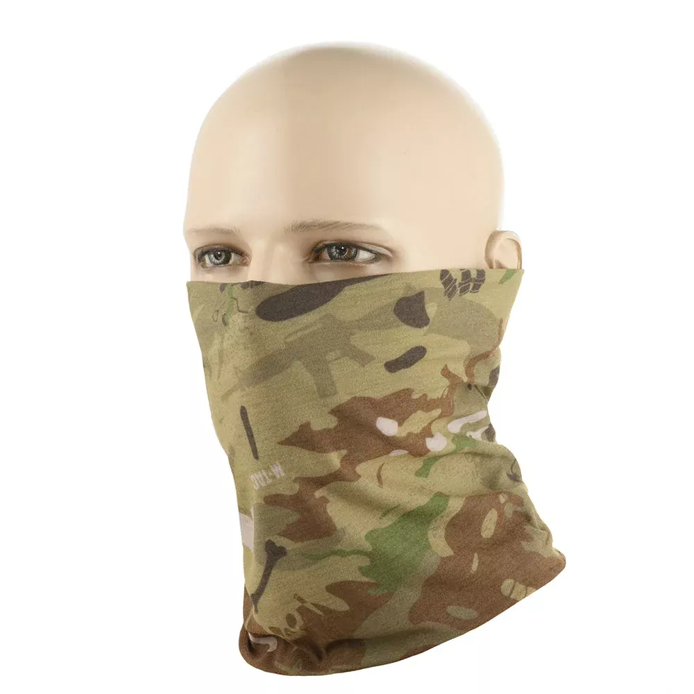 M-Tac Lightweight Neck Gaiter War Camo