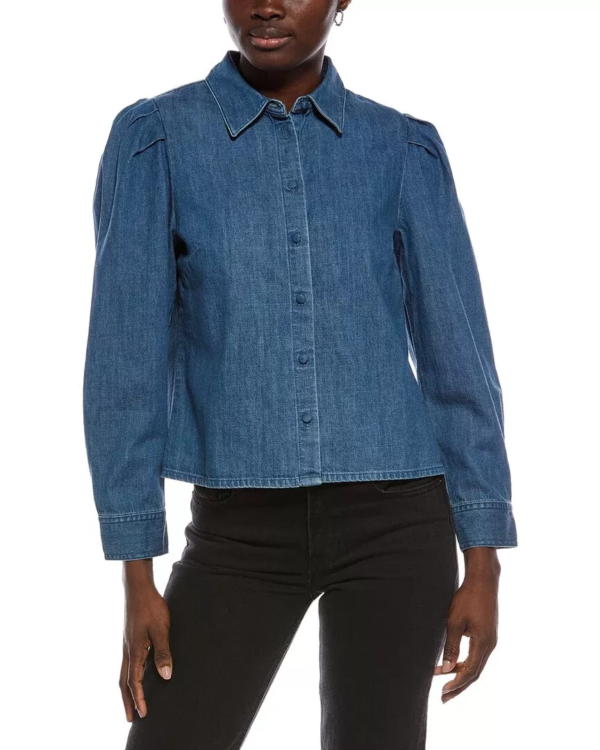 Madewell Puff Sleeve Fitted Shirt