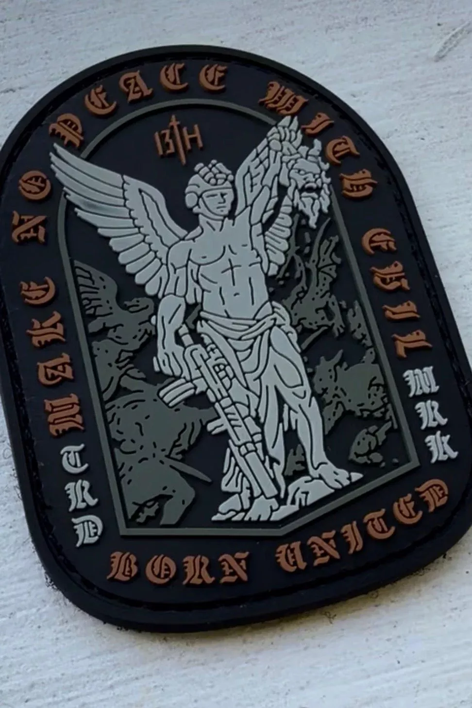 Make No Peace PVC Patch