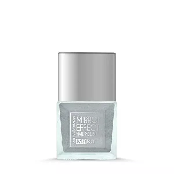 Mara Metallic Mirror Effect Nail Polish - 15ml - Quick Drying, One-Coat Coverage