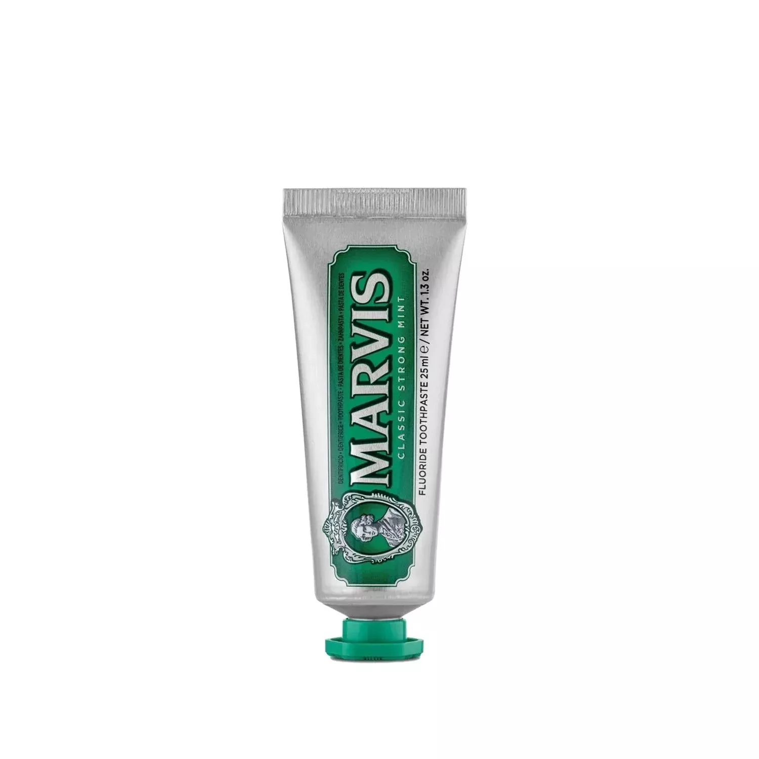 Marvis Strong Mint Toothpaste - Premium Travel-Sized Oral Care with Extra Mint Flavor