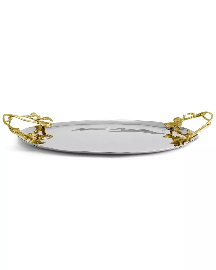 Michael AramLaurel Gold Oval Tray