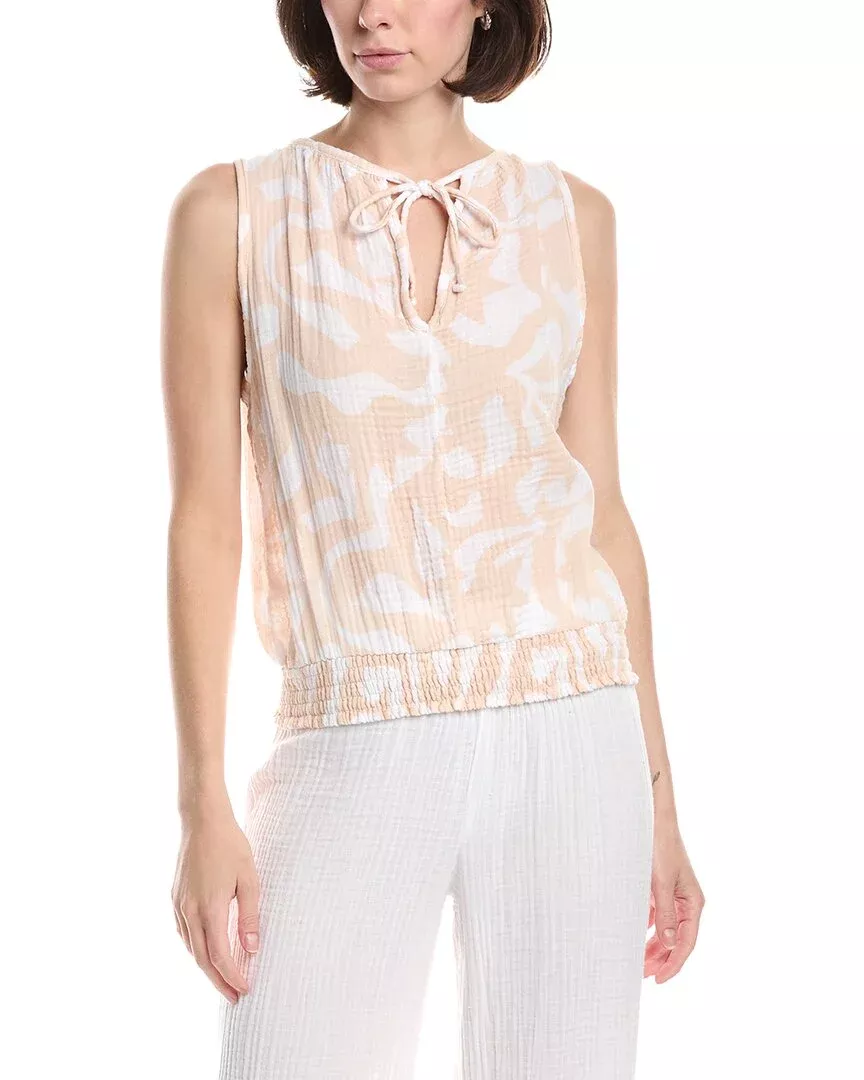 Michael Stars Janelle Tie Neck Tank
