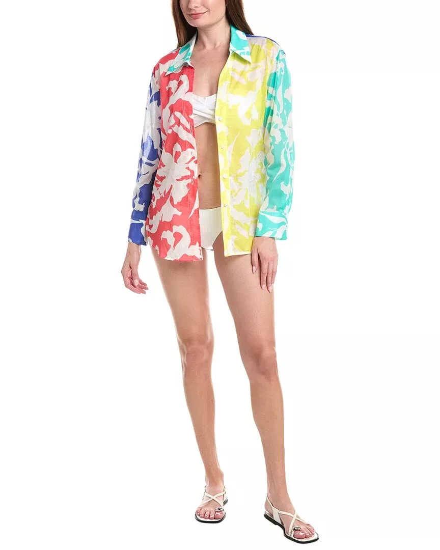 Milly Lily Voile Button Shirt
