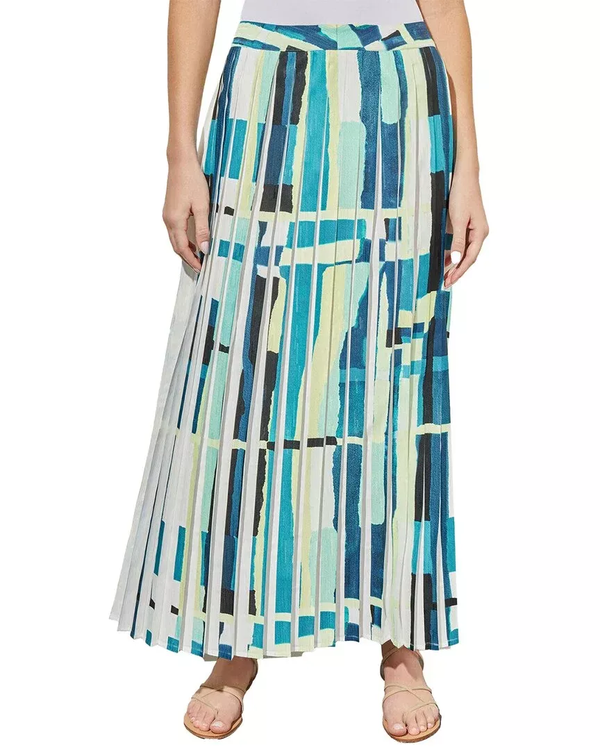 Ming Wang Maxi A-Line Skirt