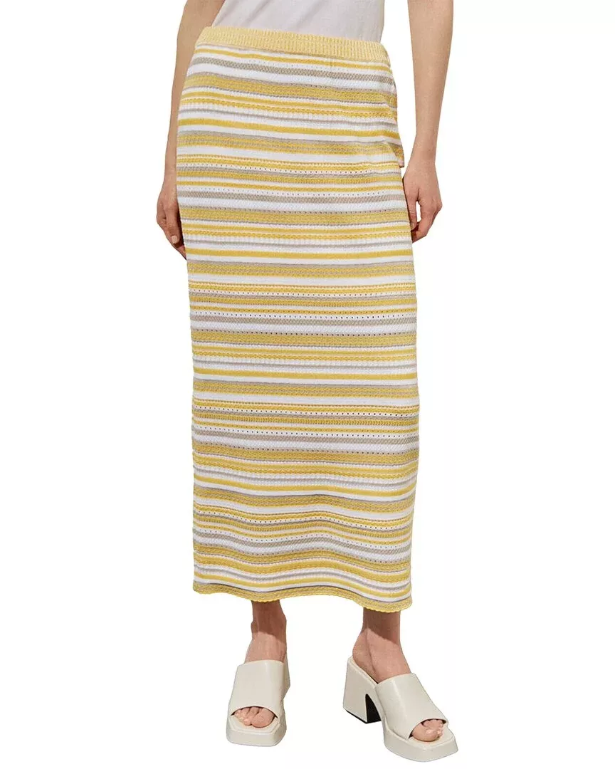 Ming Wang Pencil Midi Skirt