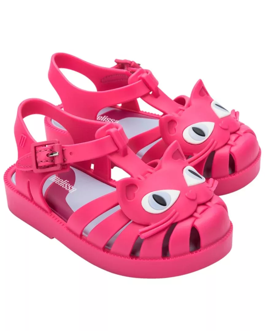 Mini Melissa Possession Cat Baby Sandal