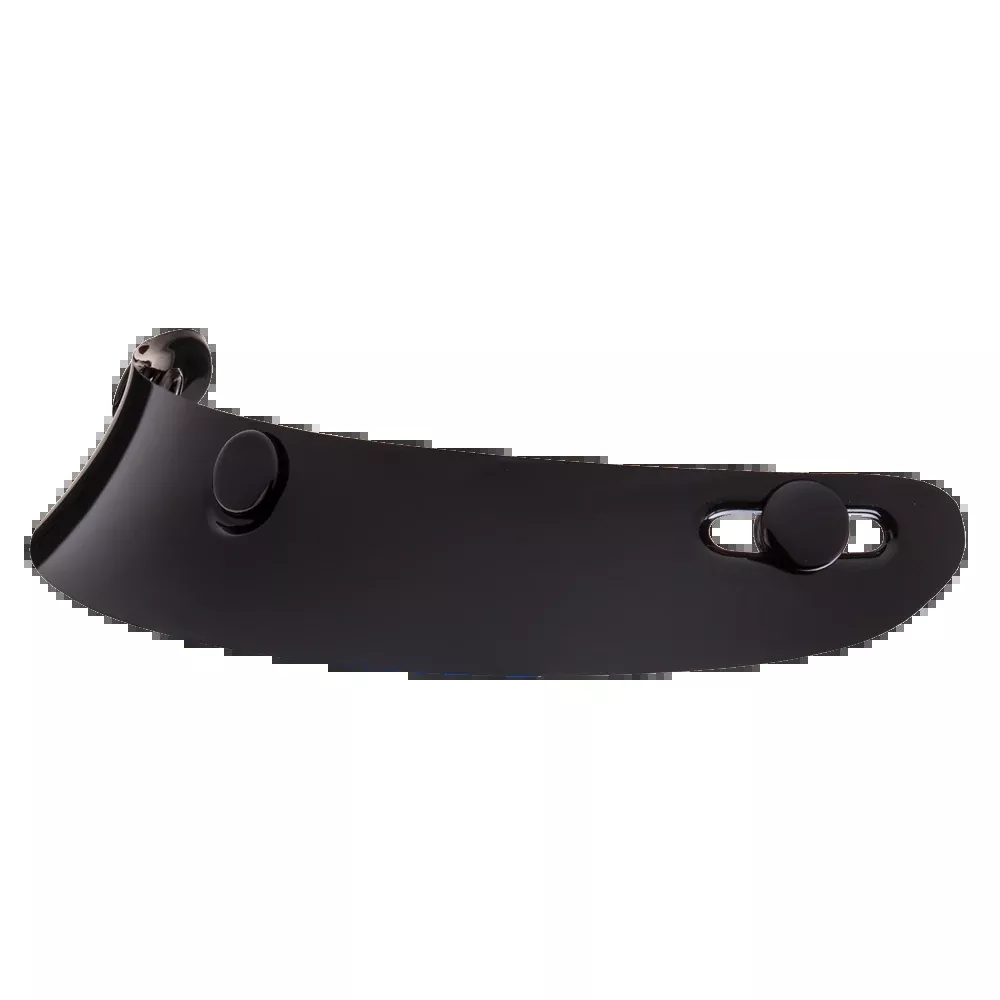 Mini Scoop Visor- Gloss Black
