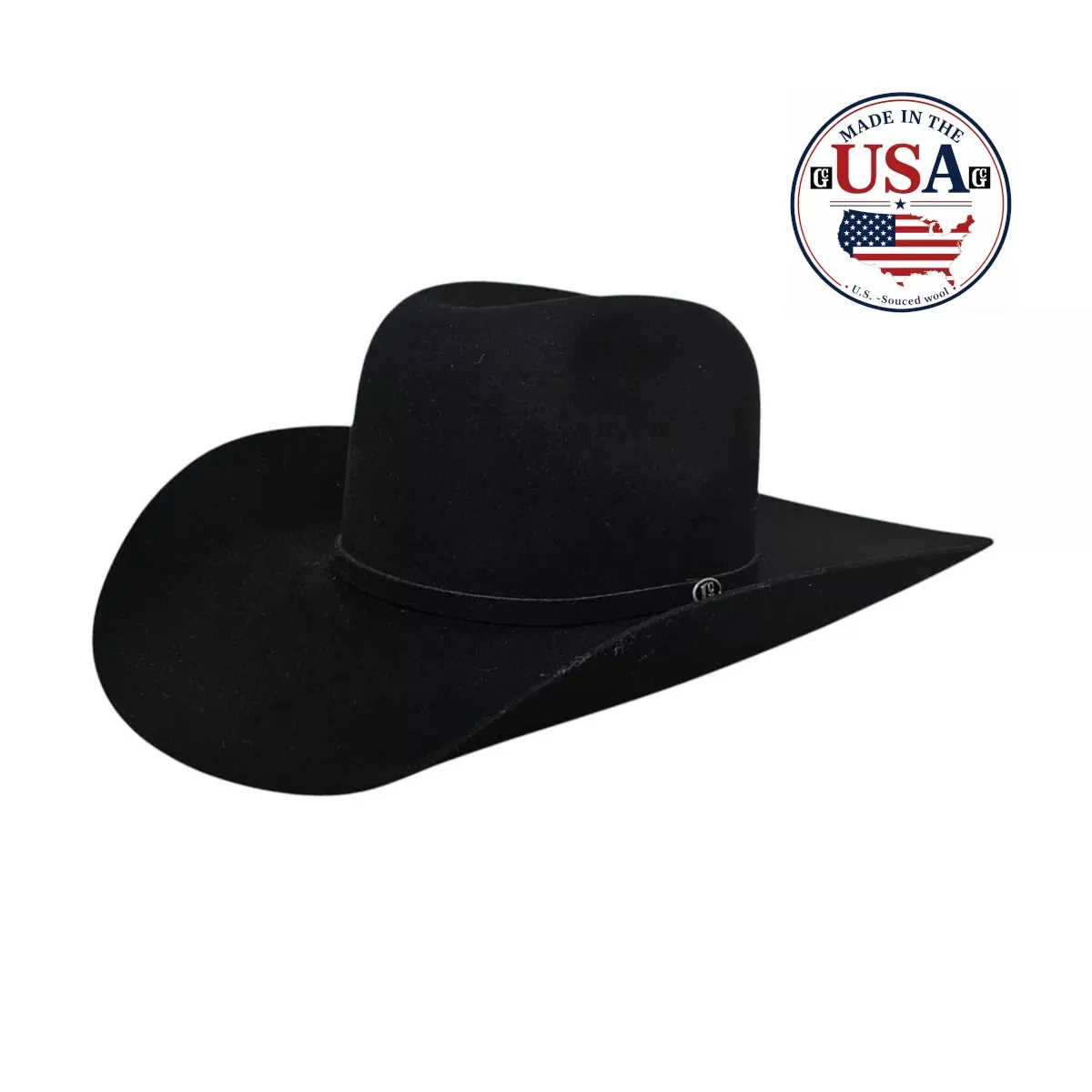 MONTANA BLACK 5X WOOL USA