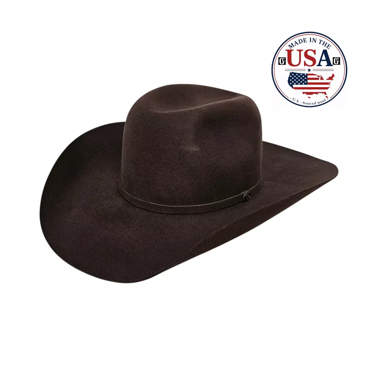 MONTANA BROWN 5X WOOL USA