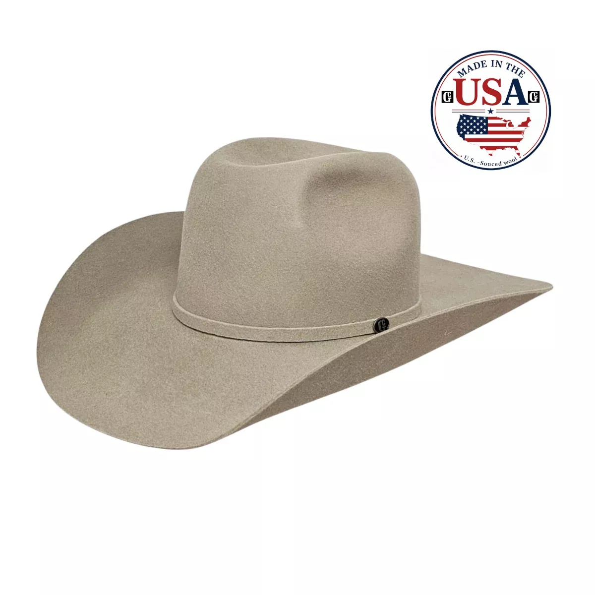 MONTANA BUCKSKIN 5X WOOL USA