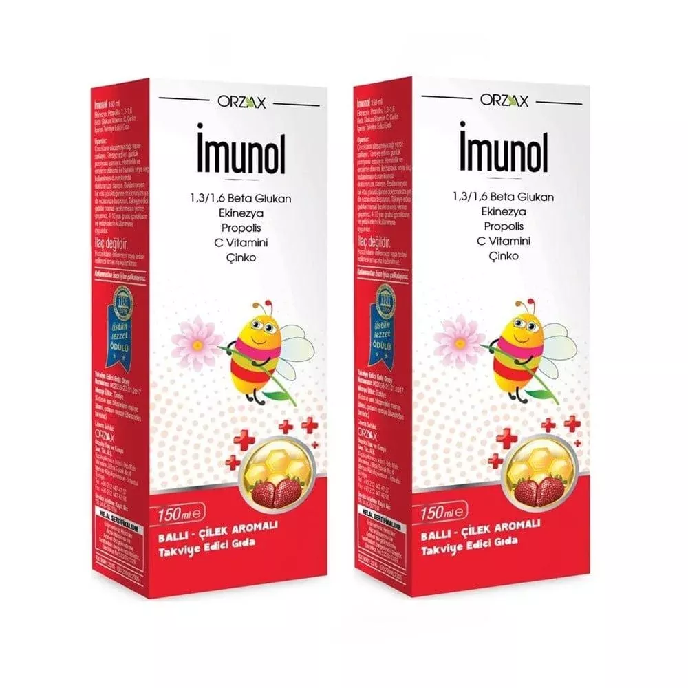 _munol Immune Support Supplement - Natural Immune Booster with Echinacea, Propolis, Vitamin C - Liquid Dietary Supplement for Adults and Children
