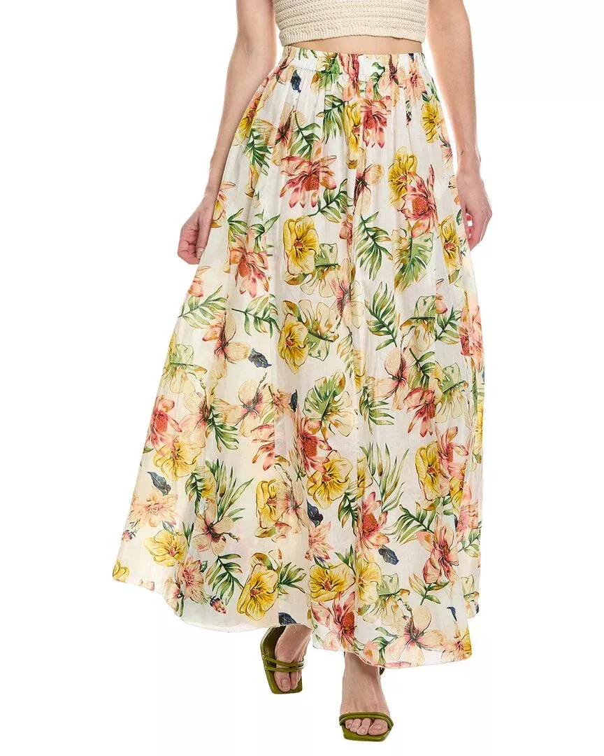 Nu Vintage Ellena Midi Skirt
