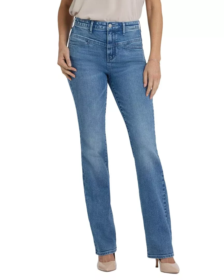 Nydj Barbara Washed Crystal Bootcut Jean