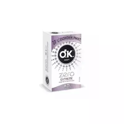 Okey Zero Extreme Adult Diapers - High Absorbency, Comfortable, Bulk Pack of 20