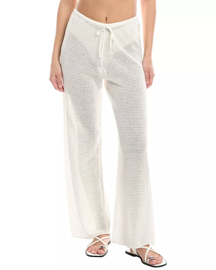 Onia Knit Drawstring Linen Pant